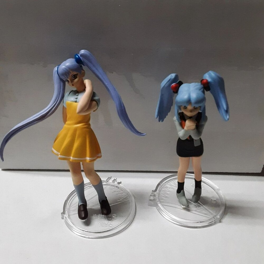 Martian Successor Nadesico Ruri Japan Vintage Figure Toy Lot Anime Girl Kawaii